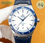 Omega Replica 5th Constellation 41MM 8900/8901 Movement Blue/Black Strap Watch